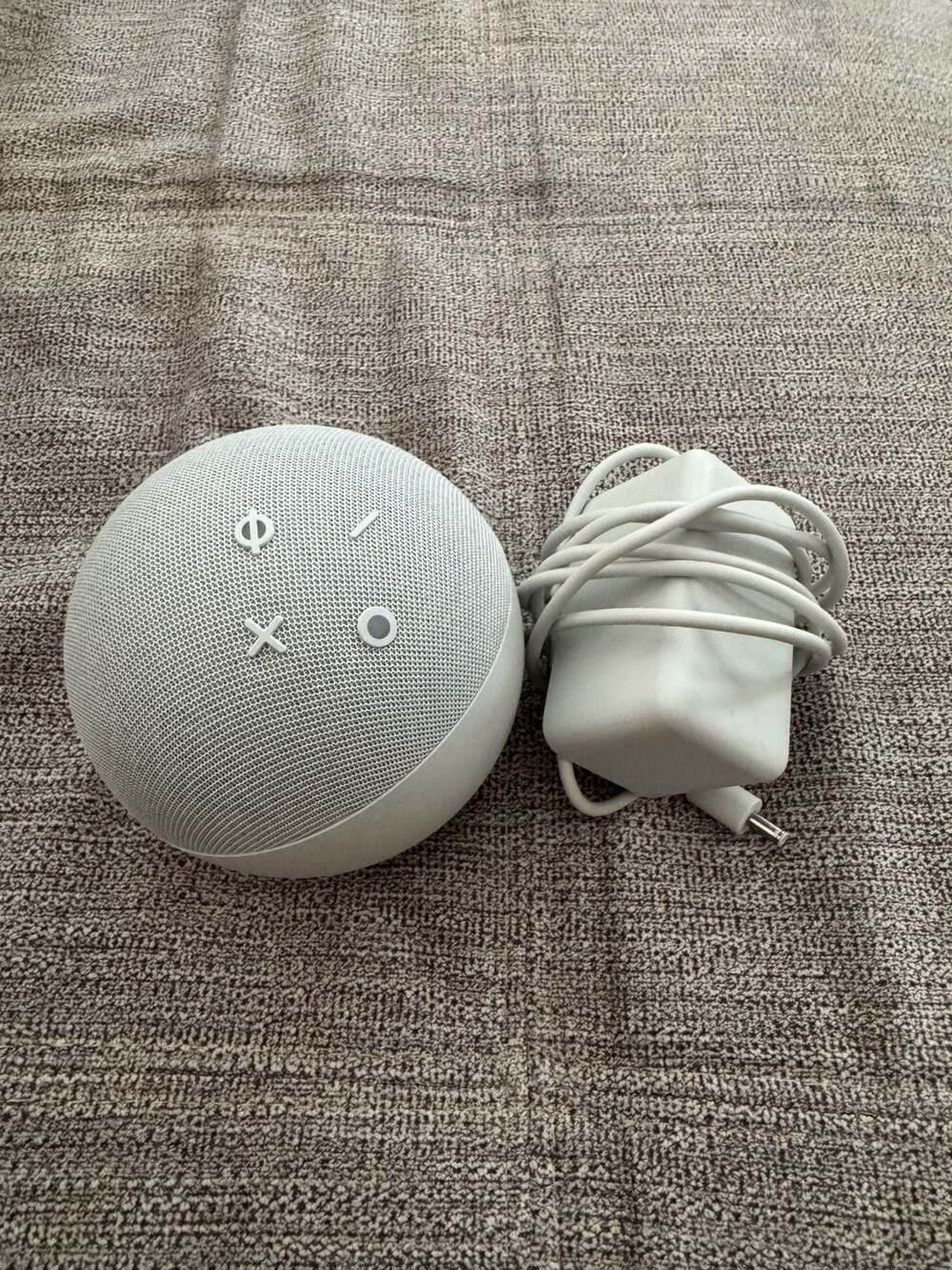 Amazon Echo Dot (5th Generation) Smart Speaker with Alexa - Glacier White